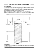 Предварительный просмотр 20 страницы Cannon WORCESTER 10520G Use And Installation Instructions