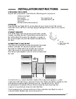 Предварительный просмотр 21 страницы Cannon WORCESTER 10520G Use And Installation Instructions