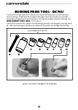 Preview for 20 page of Cannondale 120027.PDF Owner'S Manual Supplement