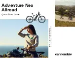 Предварительный просмотр 1 страницы Cannondale Adventure Neo Allroad 2023 Quick Start Manual