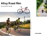 Preview for 1 page of Cannondale Alloy Road Rim Quick Start Manual