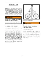 Preview for 17 page of Cannondale Bicycle Owner'S Manual