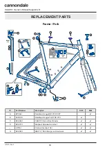 Preview for 20 page of Cannondale CAAD13 Owner'S Manual Supplement