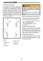 Предварительный просмотр 32 страницы Cannondale Chase Series Owner'S Manual