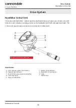 Preview for 14 page of Cannondale Compact Neo Owner'S Manual Supplement