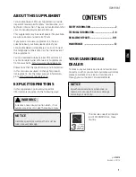 Preview for 2 page of Cannondale F-SI Owner'S Manual