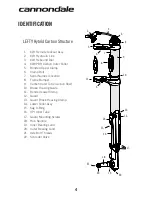 Предварительный просмотр 6 страницы Cannondale LEFTY HYBRID Owner'S Manual Supplement