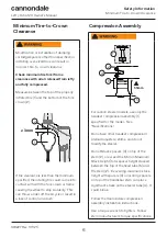 Preview for 6 page of Cannondale Lefty Ocho 120 Owner'S Manual Supplement