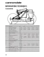 Preview for 27 page of Cannondale Rush 29 Owner'S Manual