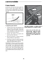 Предварительный просмотр 16 страницы Cannondale SCALPEL 100 SCALPEL 100 Owner'S Manual Supplement