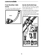 Предварительный просмотр 18 страницы Cannondale SCALPEL 100 SCALPEL 100 Owner'S Manual Supplement