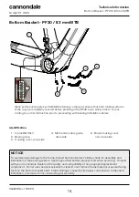 Предварительный просмотр 16 страницы Cannondale Scalpel HT Owner'S Manual Supplement