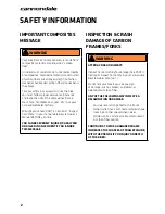 Preview for 4 page of Cannondale Scalpel Si 2016 Owner'S Manual Supplement