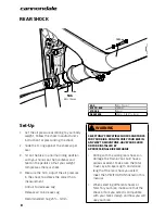 Preview for 10 page of Cannondale Scalpel Si 2016 Owner'S Manual Supplement