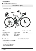 Предварительный просмотр 4 страницы Cannondale SuperSix EVO Neo Owner'S Manual Supplement