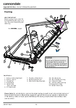 Предварительный просмотр 16 страницы Cannondale SuperSix EVO Neo Owner'S Manual Supplement