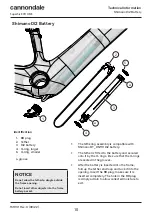 Предварительный просмотр 10 страницы Cannondale SuperSix EVO Owner'S Manual Supplement