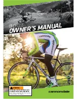 Cannondale SuperSix EVO Owner'S Manual preview