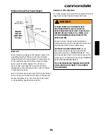 Предварительный просмотр 97 страницы Cannondale SuperSix EVO Owner'S Manual