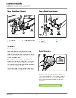 Предварительный просмотр 9 страницы Cannondale SuperSlice Owner'S Manual Supplement