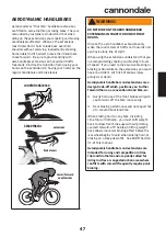 Preview for 49 page of Cannondale SuperSlice Owner'S Manual