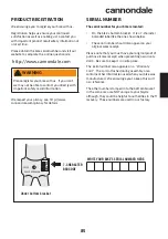 Preview for 87 page of Cannondale SuperSlice Owner'S Manual