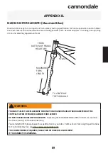 Preview for 91 page of Cannondale SuperSlice Owner'S Manual