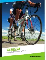 Cannondale TANDEM Owner'S Manual Supplement preview