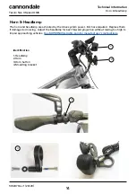 Предварительный просмотр 14 страницы Cannondale Tesoro Neo X Speed Owner'S Manual Supplement