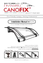 Preview for 1 page of Canofix 6134762 Installation Manual