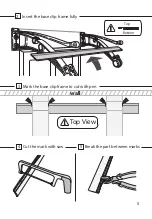 Предварительный просмотр 5 страницы Canofix Eco Friendly Canopy Installation Manual