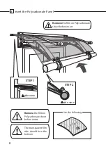 Предварительный просмотр 8 страницы Canofix Eco Friendly Canopy Installation Manual