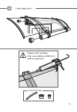 Предварительный просмотр 11 страницы Canofix Eco Friendly Canopy Installation Manual