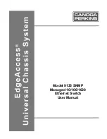 Preview for 1 page of Canoga Perkins EdgeAccess 9135 SNMP User Manual