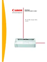 Предварительный просмотр 1 страницы Canon 0080B003 Brochure & Specs