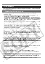 Preview for 6 page of Canon 0206b003 - EOS Digital Rebel XT Camera SLR Instruction Manual