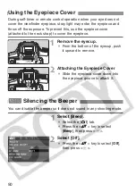 Preview for 50 page of Canon 0206b003 - EOS Digital Rebel XT Camera SLR Instruction Manual