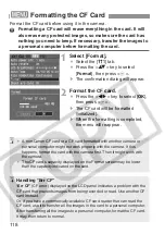 Preview for 118 page of Canon 0206b003 - EOS Digital Rebel XT Camera SLR Instruction Manual