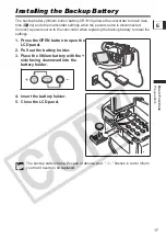 Предварительный просмотр 17 страницы Canon 0273B001 - Elura 90 Camcorder Instruction Manual