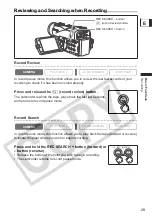 Предварительный просмотр 29 страницы Canon 0273B001 - Elura 90 Camcorder Instruction Manual