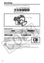 Предварительный просмотр 30 страницы Canon 0273B001 - Elura 90 Camcorder Instruction Manual