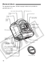 Предварительный просмотр 14 страницы Canon 0304B001 - EOS 1D Mark II N Digital Camera SLR Instruction Manual