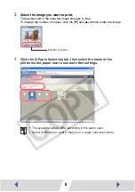 Preview for 8 page of Canon 0324B001 - SELPHY ES1 Photo Printer Software Manual