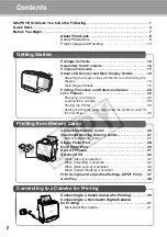 Preview for 4 page of Canon 0324B001 - SELPHY ES1 Photo Printer User Manual