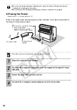 Предварительный просмотр 26 страницы Canon 0324B001 - SELPHY ES1 Photo Printer User Manual