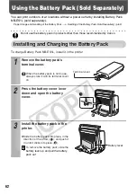 Предварительный просмотр 64 страницы Canon 0324B001 - SELPHY ES1 Photo Printer User Manual