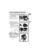 Предварительный просмотр 23 страницы Canon 0329B001 - Optura 60 Camcorder Instruction Manual