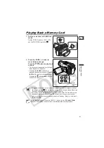 Предварительный просмотр 41 страницы Canon 0329B001 - Optura 60 Camcorder Instruction Manual