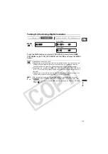 Предварительный просмотр 113 страницы Canon 0329B001 - Optura 60 Camcorder Instruction Manual