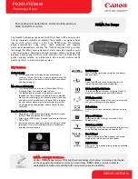 Предварительный просмотр 1 страницы Canon 0373B001 Technical Specifications